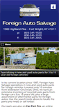 Mobile Screenshot of foreignautosalvage.com